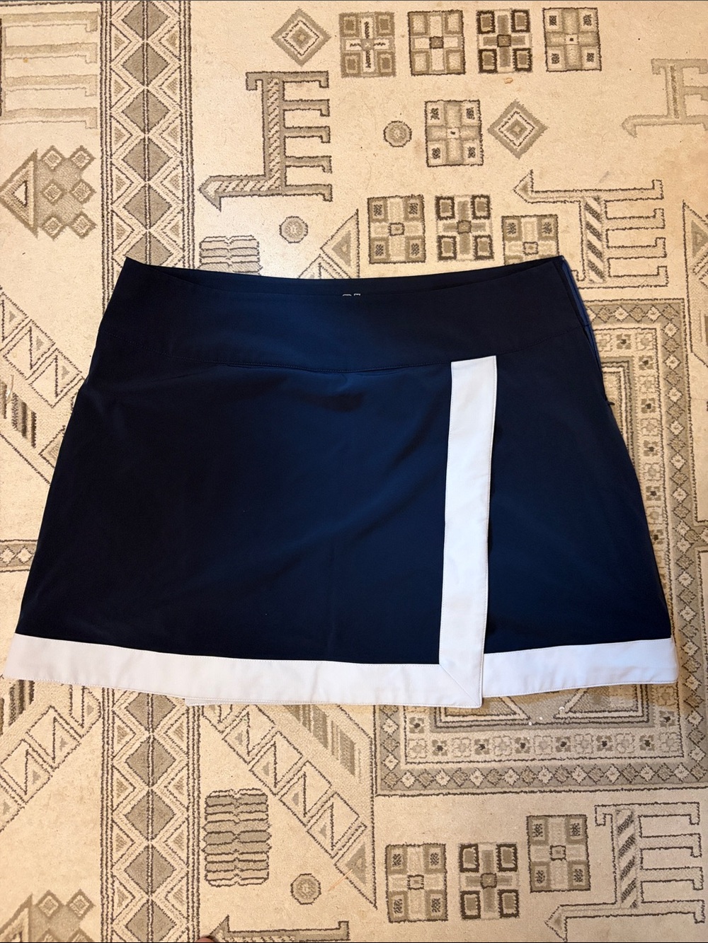 Vineyard Vines Performance Navy Active Skort with White Logo